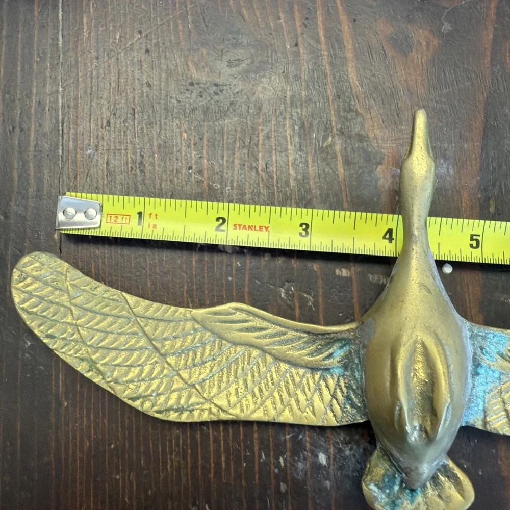 Brass Goose 8.5in